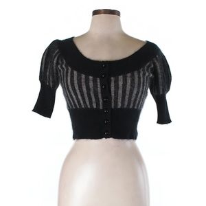 Betsey Johnson Wool Cardigan Size L